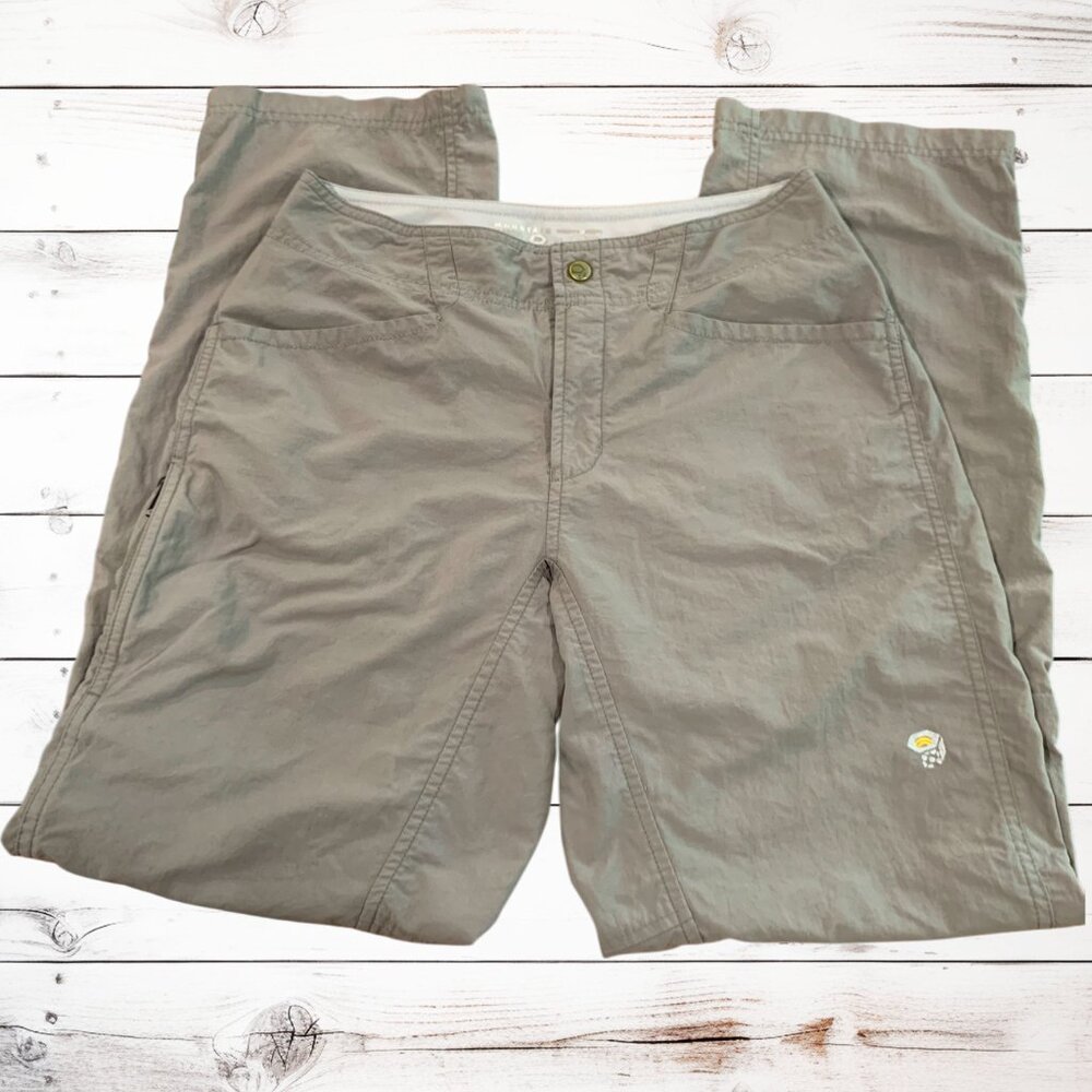 Mountain Hardware Women's Khaki Hiking Pants 6